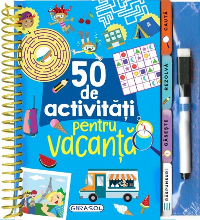 Carti educative - 50 de activitati pentru vacanta