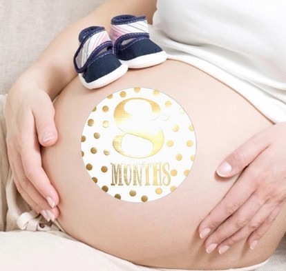 Autocolante Aurii “Primele 12 luni” Drool [1]