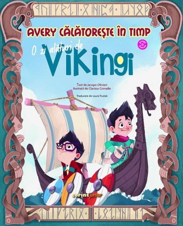 Carti educative - Avery calatoreste in timp. O zi alaturi de vikingi