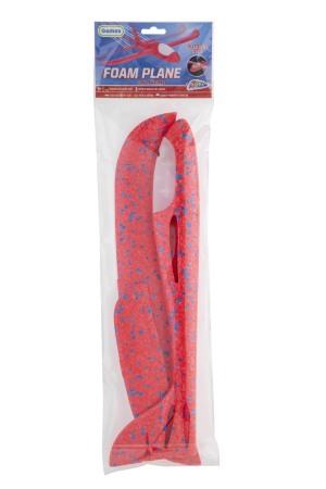 Avion planor din spuma cu luminite - Rosu [1]