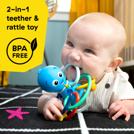 Baby Einstein - Jucarie de dentitie si alinare, "Ocean Explorers Opus" [4]