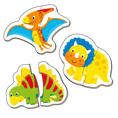 Baby Puzzle: Dinozauri (2 piese) [1]