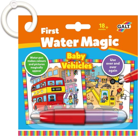 Carti de colorat - Baby Water Magic: Carte de colorat Vehicule