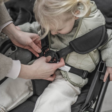 BabyGo - Carucior pliabil pentru gemeni GoTwice, Grey [1]