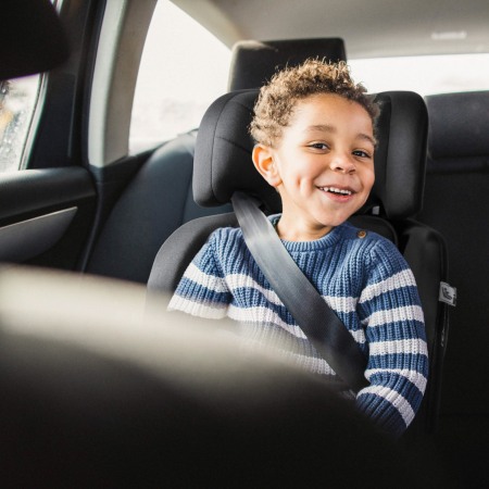 BabyGo - Scaun auto SafeChild2 Black, 100-150 cm, certificat R129 [4]