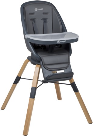 BabyGo - Scaun de masa 360° Carou, Gri [0]