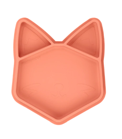 Tacamuri vesela recipiente - Babymoov - Tava anti-alunecare pentru mancare in forma de Vulpita