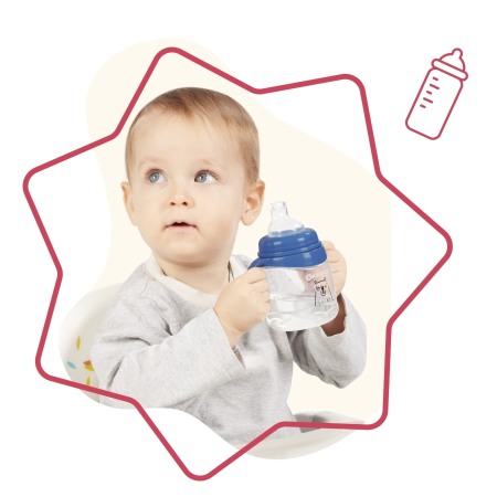 Badabulle - Cana biberon anti-scurgere [2]