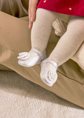 Pantofi - Balerini floare - Argintiu - Mayoral