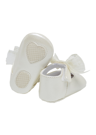 Balerini perforatii cu funda - Bej - Mayoral 19 [4]