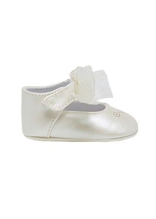 Balerini perforatii cu funda - Bej - Mayoral 19 [1]