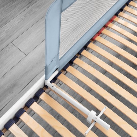 Bariera protectie anticadere pat copii, lungime 150 cm, albastru-gri, Reer Sleepn Keep XL 45111 [1]