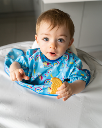 Baveta cu maneci scurte - Norisori pufosi [1]