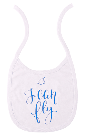 Bavete - Baveta - I can fly - Kara Baby bleu