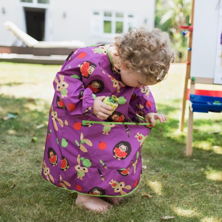 Baveta lunga cu buzunar - Animalute vesele [5]