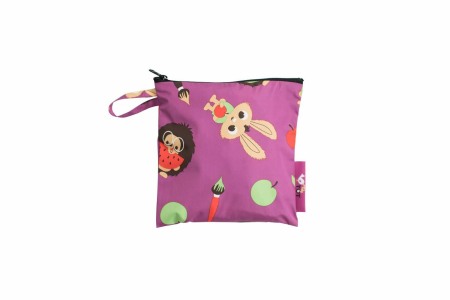 Baveta lunga cu buzunar - Animalute vesele [9]