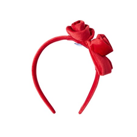 Bentita Rosie de catifea pentru bebe [2]