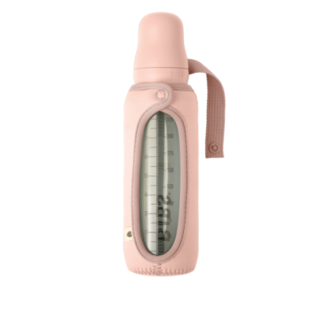 BIBS - Husa pentru biberonul din sticla 225 ml, Blush [1]