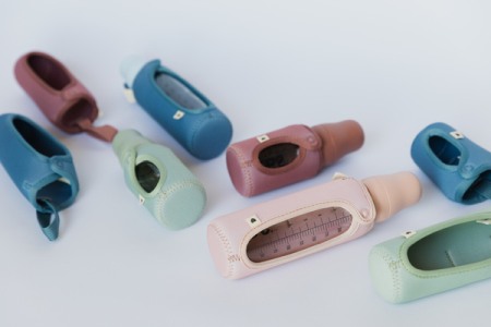 BIBS - Husa pentru biberonul din sticla 225 ml, Blush [2]