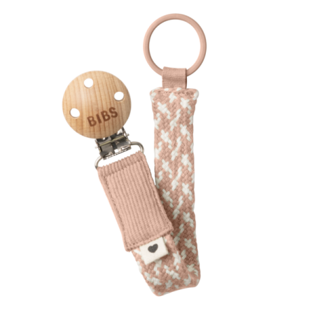Suzete - Bibs - Lantisor clip pentru suzeta, Blush/Ivory