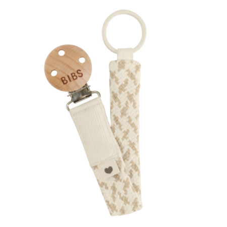 Suzete - Bibs - Lantisor clip pentru suzeta, Ivory/Vanilla