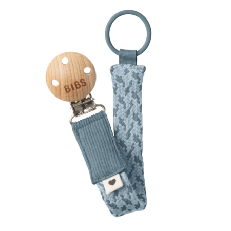 Suzete - Bibs - Lantisor clip pentru suzeta, Petrol/Baby Blue