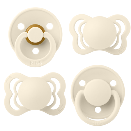 BIBS - Set 4 suzete Try-it collection 0 luni +-Ivory [1]