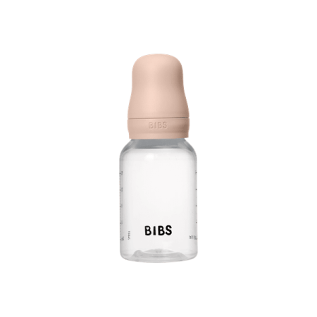 BIBS - Set complet biberon anticolici PP fara BPA, 150 ml, Silicon, Blush [3]