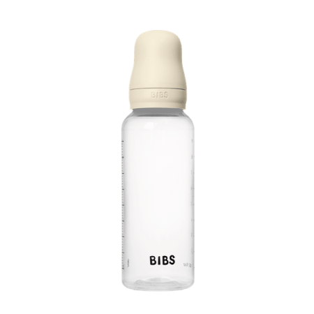 BIBS - Set complet biberon anticolici PP fara BPA, 270 ml, Silicon, Ivory [2]
