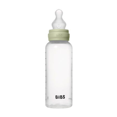 BIBS - Set complet biberon anticolici PP fara BPA, 270 ml, Silicon, Sage [2]
