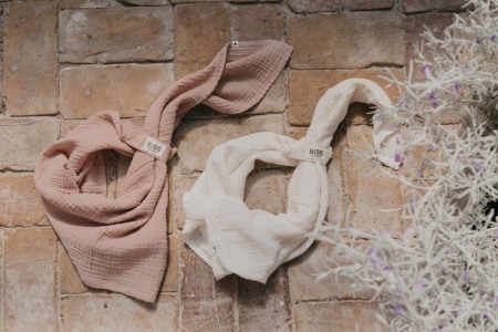 BIBS - Set de 2 museline 70x70 cm, Sage [2]