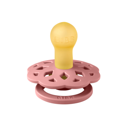 BIBS - Suzeta Boheme Latex, tetina rotunda, 0 luni +-Dusty Pink [1]