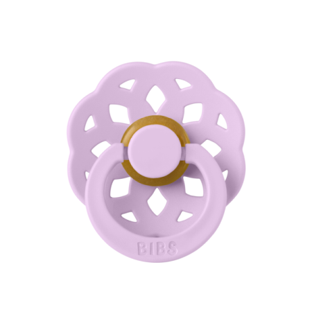Suzete - BIBS - Suzeta Boheme Latex, tetina rotunda, 0 luni +-Violet Sky