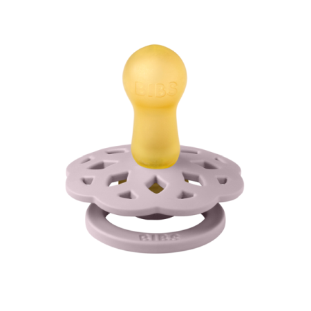 BIBS - Suzeta Boheme Latex, tetina rotunda, 6 luni +-Dusky Lilac [1]