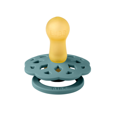 BIBS - Suzeta Boheme Latex, tetina rotunda, 6 luni +-Island Sea [1]