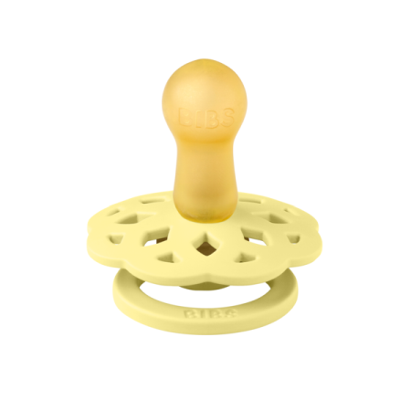 BIBS - Suzeta Boheme Latex, tetina rotunda, 6 luni +-Sunshine [1]