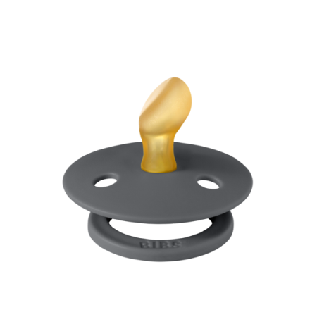 BIBS - Suzeta Colour Latex, tetina anatomica, 0 luni +-Iron [1]