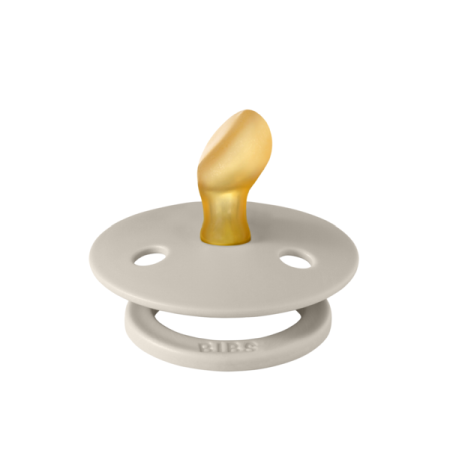 BIBS - Suzeta Colour Latex, tetina anatomica, 0 luni +-Sand [1]