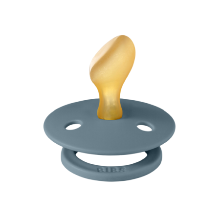 BIBS - Suzeta Colour Latex, tetina anatomica, 6 luni +-Petrol [2]