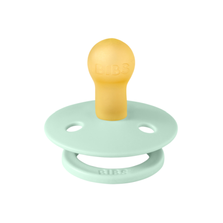 BIBS - Suzeta Colour Latex, tetina rotunda, 0 luni +-Nordic Mint [1]