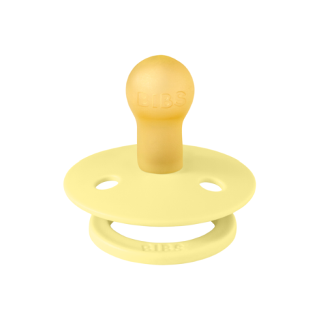 BIBS - Suzeta Colour Latex, tetina rotunda, 0 luni +-Sunshine [1]
