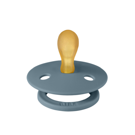 BIBS - Suzeta Colour Latex, tetina simetrica, 0 luni +-Petrol [1]