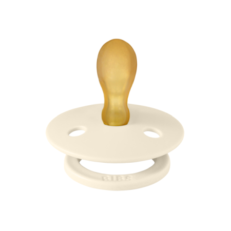 BIBS - Suzeta Colour Latex, tetina simetrica, 6 luni +-Ivory [1]