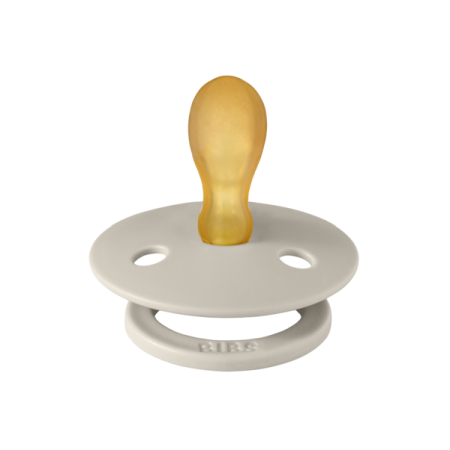 BIBS - Suzeta Colour Latex, tetina simetrica, 6 luni +-Sand [1]