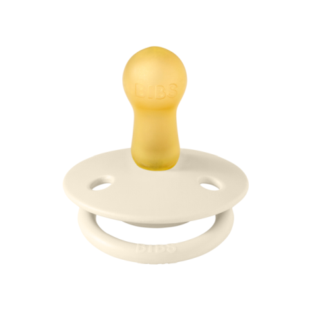 BIBS - Suzeta De Lux Latex, tetina rotunda, 6 luni + [1]