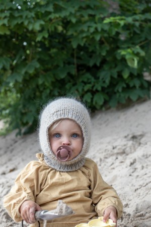 BIBS - Suzeta De Lux Latex, tetina rotunda, 6 luni +-Ivory [4]