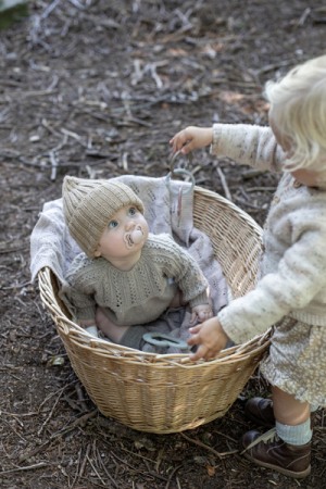 BIBS - Suzeta Supreme Latex, tetina simetrica, 6 luni +-Dusky Lilac [3]