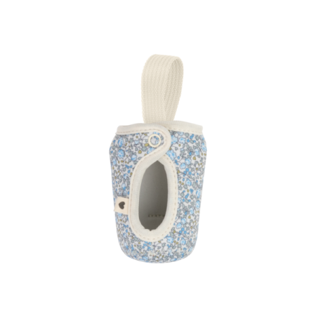 Biberoane si accesorii - BIBS x LIBERTY - Husa pentru biberonul din sticla 110 ml, Eloise Ivory