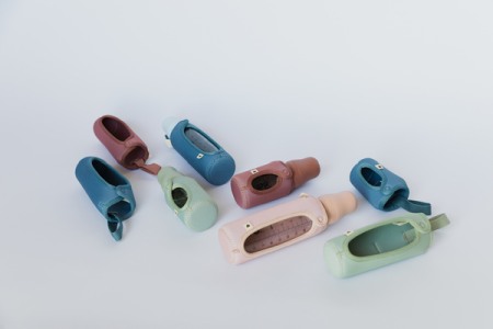 BIBS x LIBERTY - Husa pentru biberonul din sticla 225 ml, Chamomile Lawn Baby Blue [2]