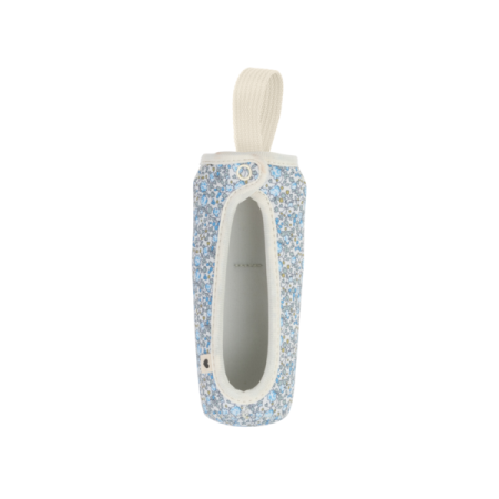 Biberoane si accesorii - BIBS x LIBERTY - Husa pentru biberonul din sticla 225 ml, Eloise Ivory